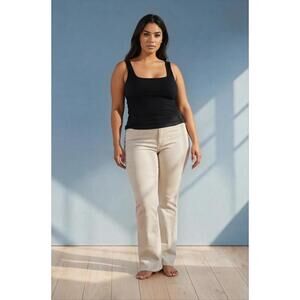 NWT Gloria Vanderbilt Women's Boot Cut w/Slimming Panel Stonewood size 12L